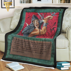 Game Magic The Gathering Berserk Blanket