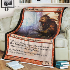 Game Magic The Gathering Blisterstick Shaman Blanket