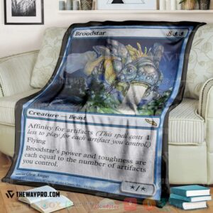 Game Magic The Gathering Broodstar Soft Blanket