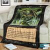 Game Magic The Gathering Catacomb Dragon Blanket