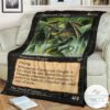 Game Magic The Gathering Catacomb Dragon Custom Soft Blanket