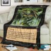 Game Magic The Gathering Catacomb Dragon Soft Blanket