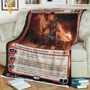 Game Magic The Gathering Chandra Flames Catalyst Blanket