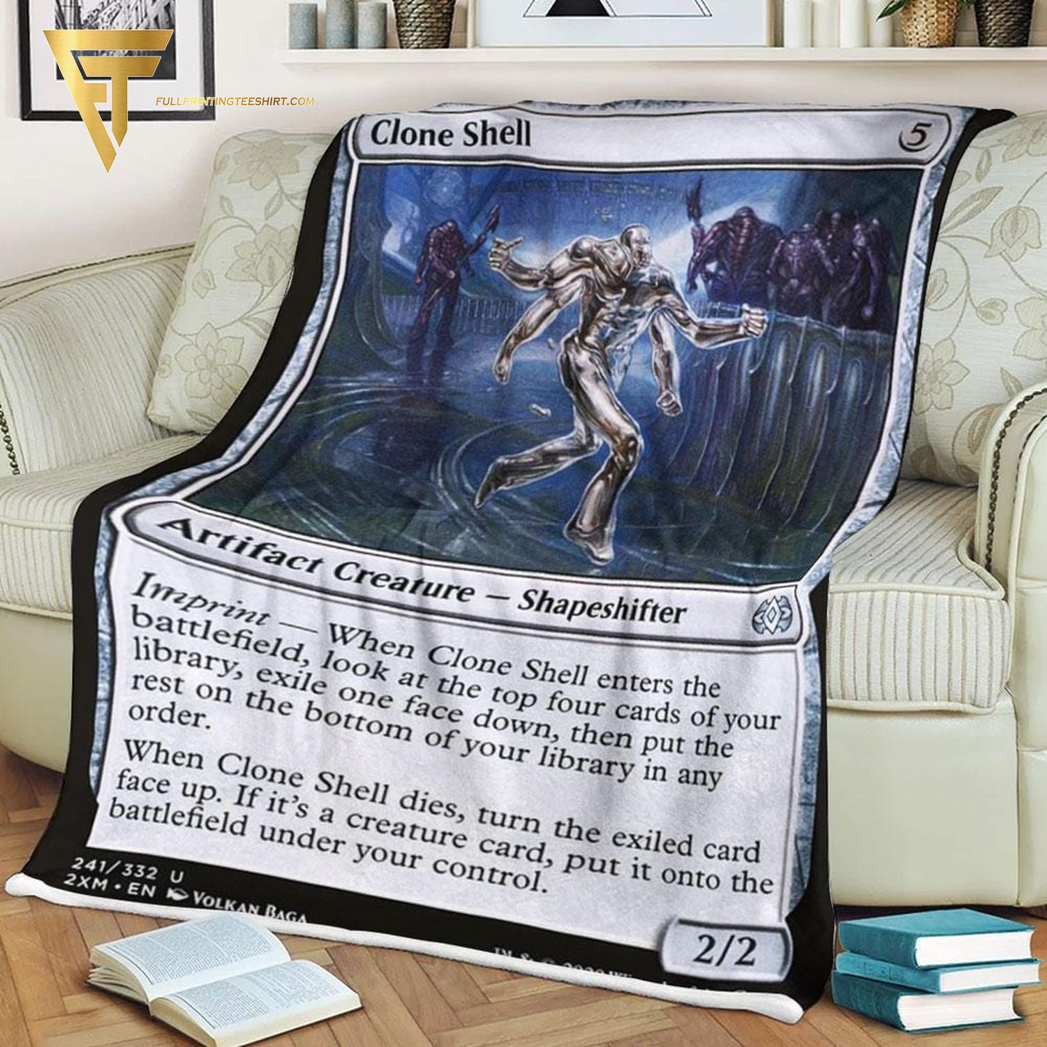 Game Magic The Gathering Clone Shell Blanket Game Magic The Gathering Clone Shell Blanket