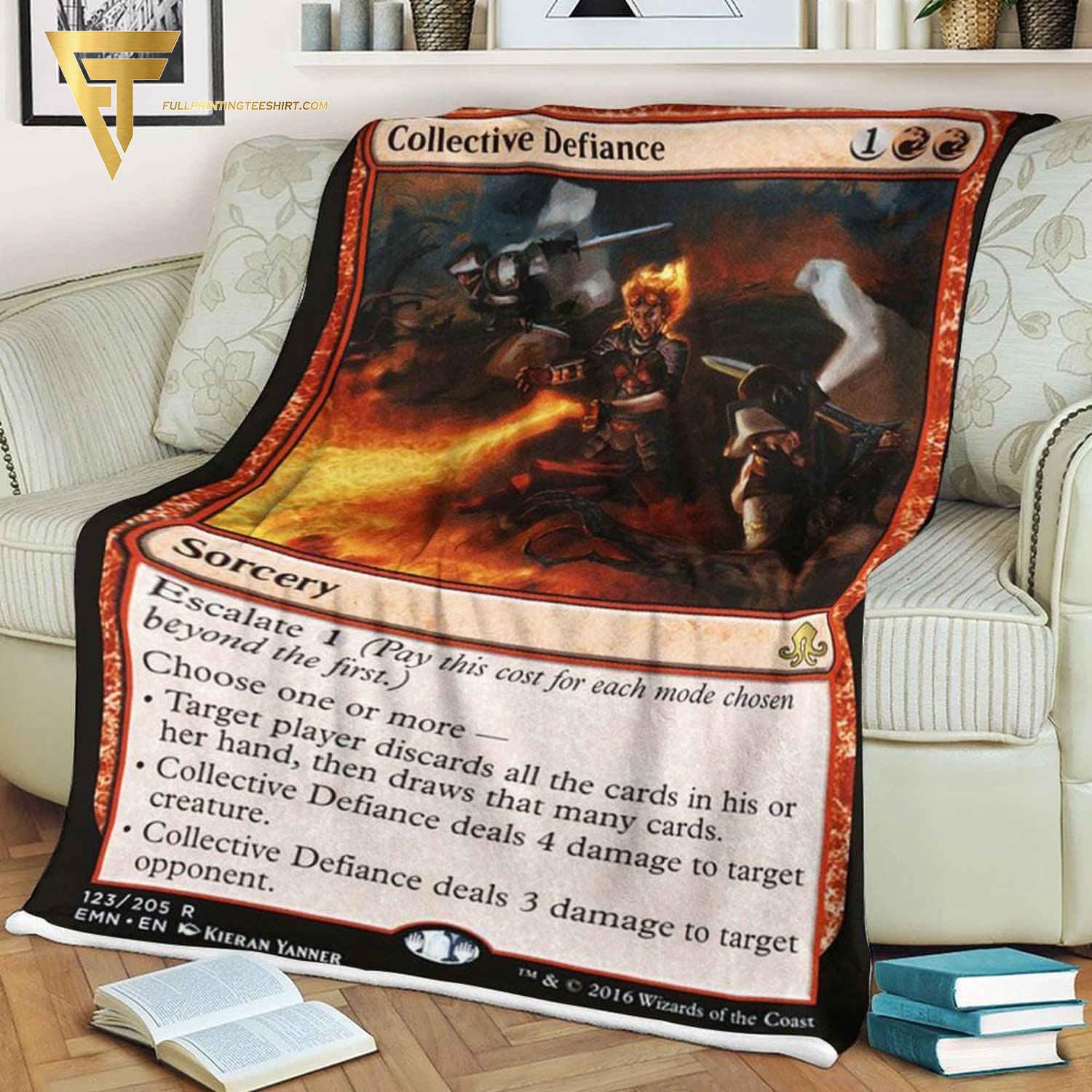 Game Magic The Gathering Collective Defiance Blanket Game Magic The Gathering Collective Defiance Blanket