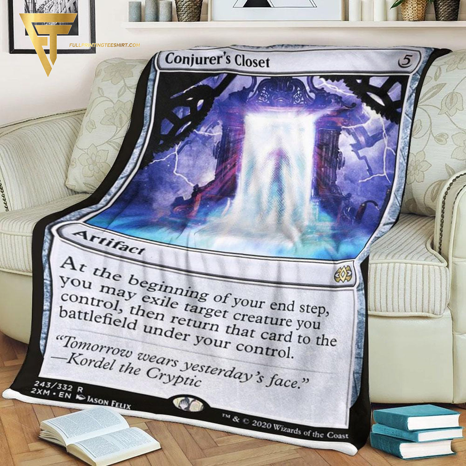 Game Magic The Gathering Conjurers Closet Blanket Game Magic The Gathering Conjurers Closet Blanket