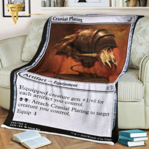 Game Magic The Gathering Cranial Plating Blanket