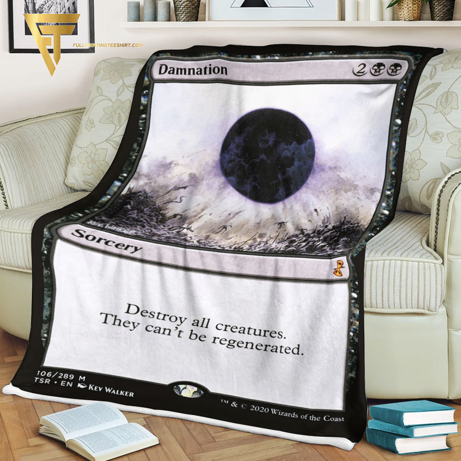 Game Magic The Gathering Damnation Blanket Game Magic The Gathering Damnation Blanket