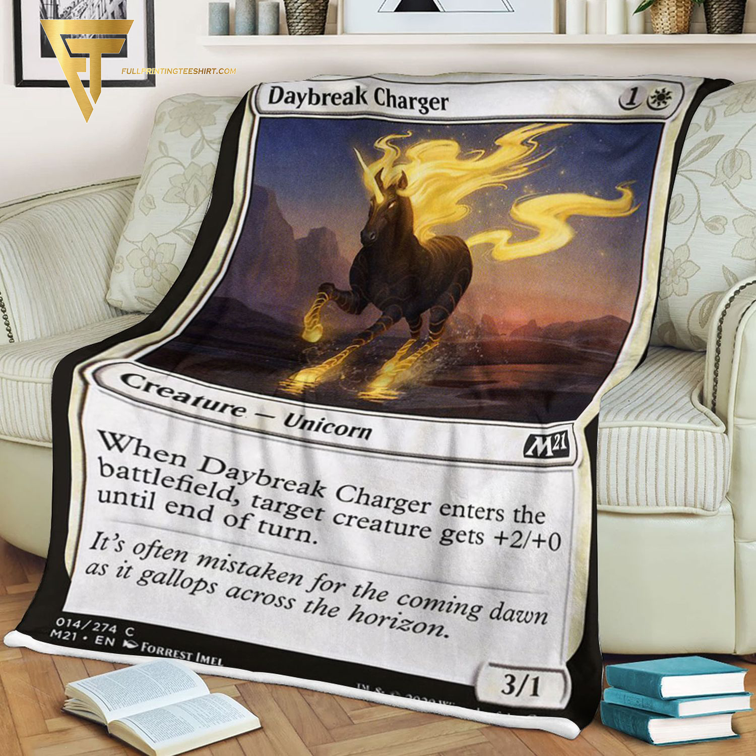Game Magic The Gathering Daybreak Charger Blanket Game Magic The Gathering Daybreak Charger Blanket