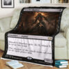 Game Magic The Gathering Deaths Shadow Sherpa Blanket