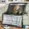 Game Magic The Gathering Deathrite Shaman Soft Blanket