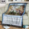 Game Magic The Gathering Dig Through Time Blanket