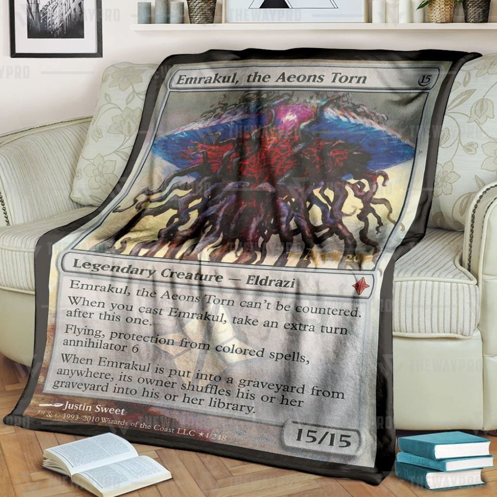 Game Magic The Gathering Emrakul The Aeons Torn Blanket Game Magic The Gathering Emrakul The Aeons Torn Blanket