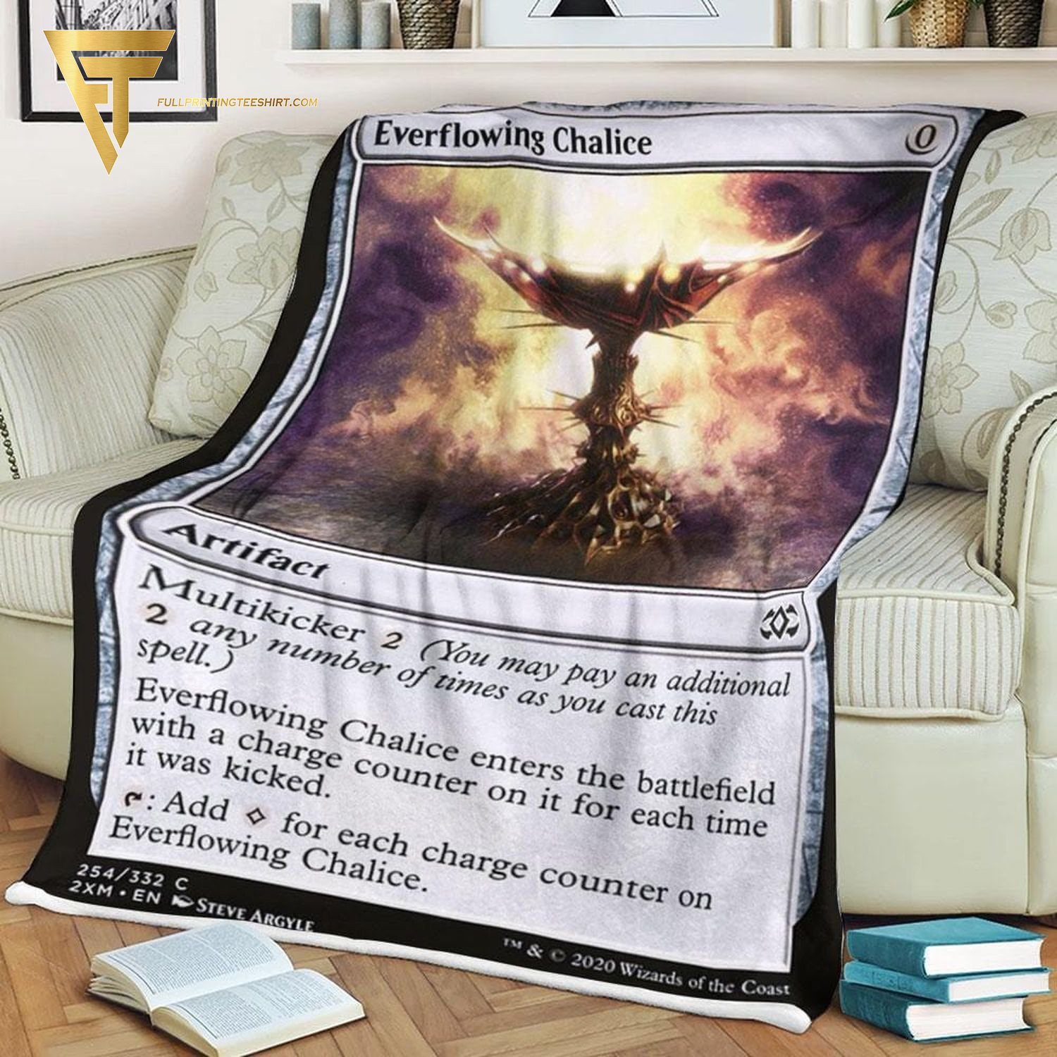 Game Magic The Gathering Everflowing Chalice Blanket Game Magic The Gathering Everflowing Chalice Blanket