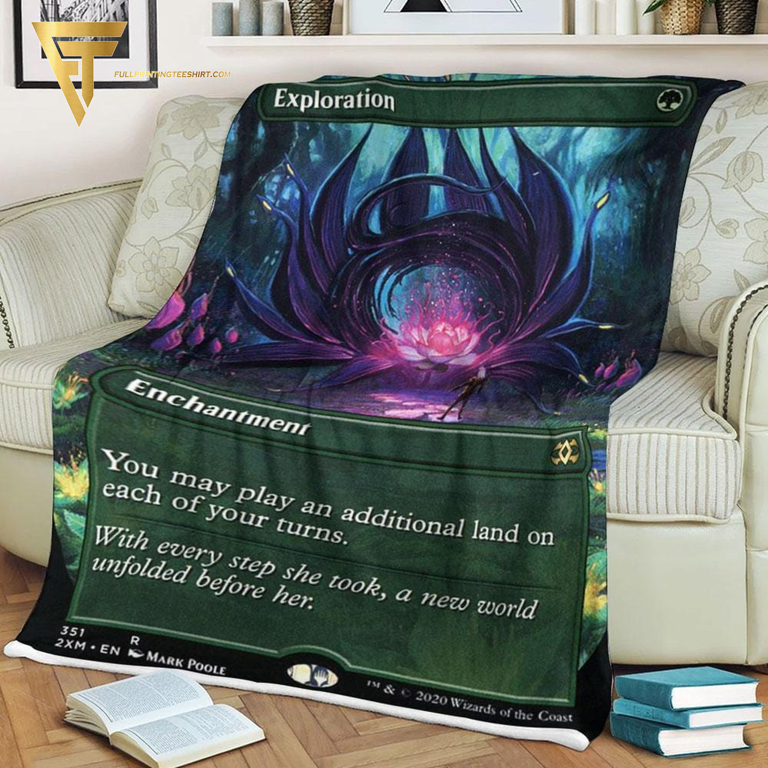 Game Magic The Gathering Exploration Blanket Game Magic The Gathering Exploration Blanket