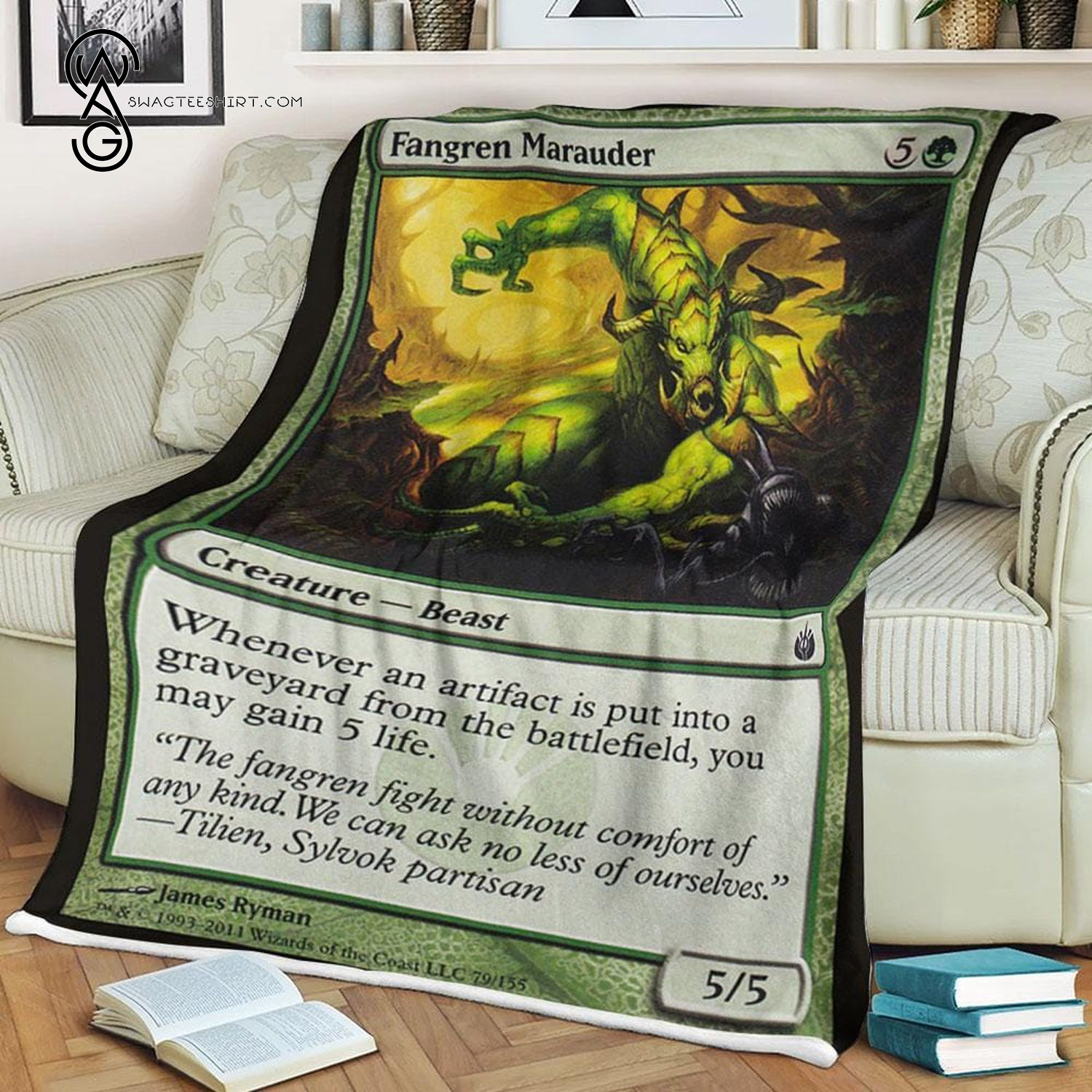Game Magic The Gathering Fangren Marauder Blanket Game Magic The Gathering Fangren Marauder Blanket