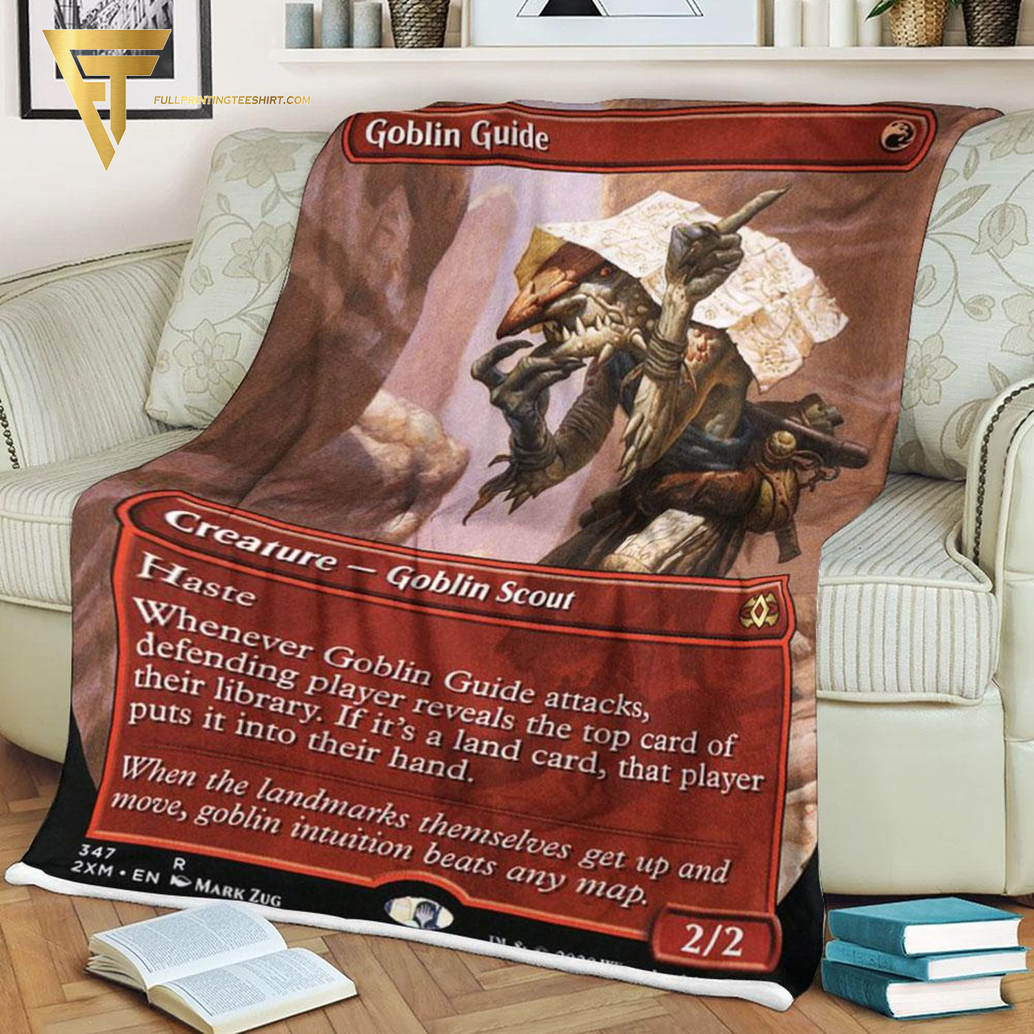 Game Magic The Gathering Goblin Guide Blanket Game Magic The Gathering Goblin Guide Blanket