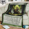 Game Magic The Gathering Green Suns Zenith Blanket