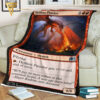 Game Magic The Gathering Hellkite Punisher Blanket