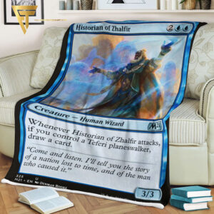 Game Magic The Gathering Historian Of Zhalfir Blanket