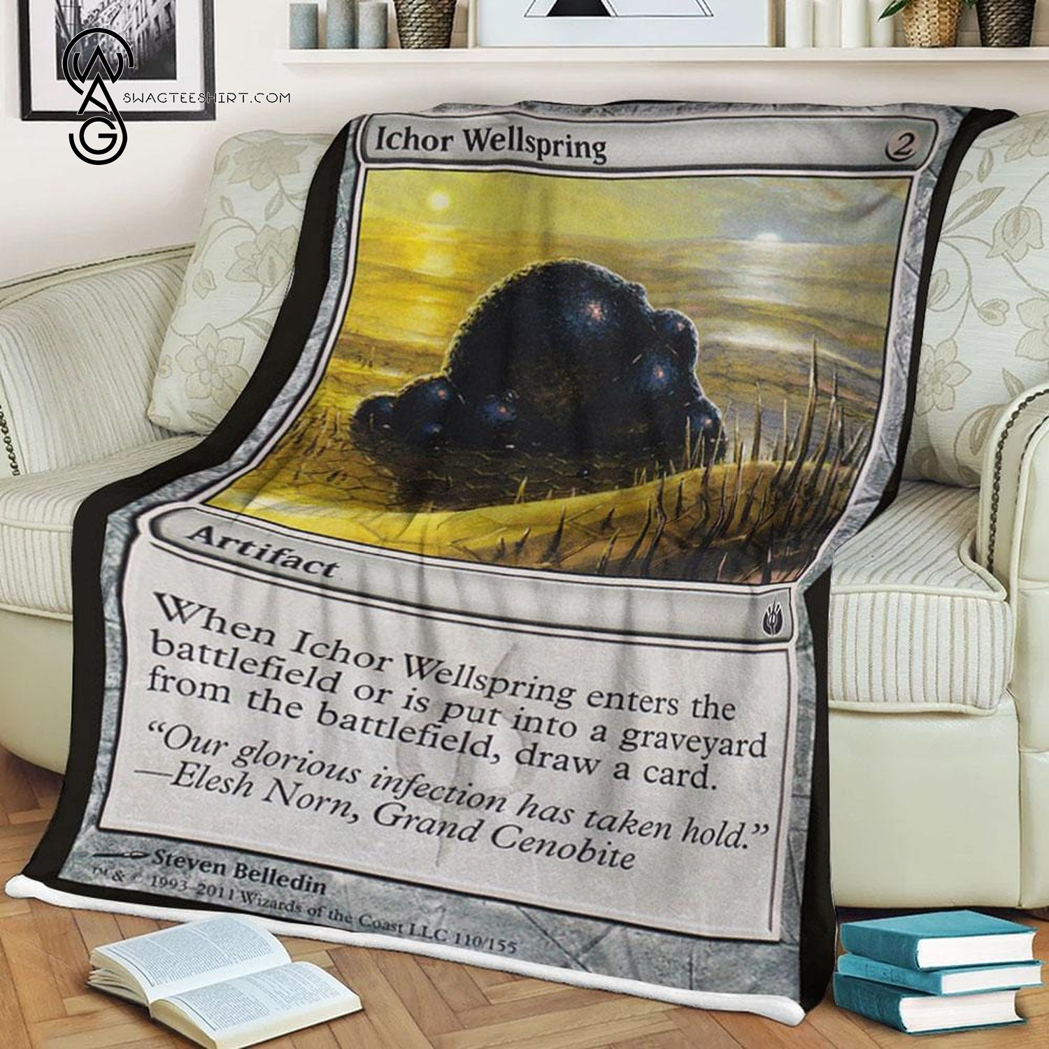 Game Magic The Gathering Ichor Wellspring Blanket Game Magic The Gathering Ichor Wellspring Blanket