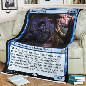 Game Magic The Gathering Identity Thief Blanket