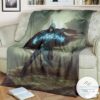 Game Magic The Gathering Jace The Mindsculptor Custom Soft Blanket