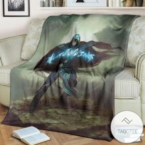 Game Magic The Gathering Jace The Mindsculptor Custom Soft Blanket