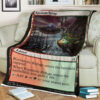 Game Magic The Gathering Kazandu Refuge Sherpa Blanket