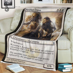 Game Magic The Gathering Kembas Legion Blanket
