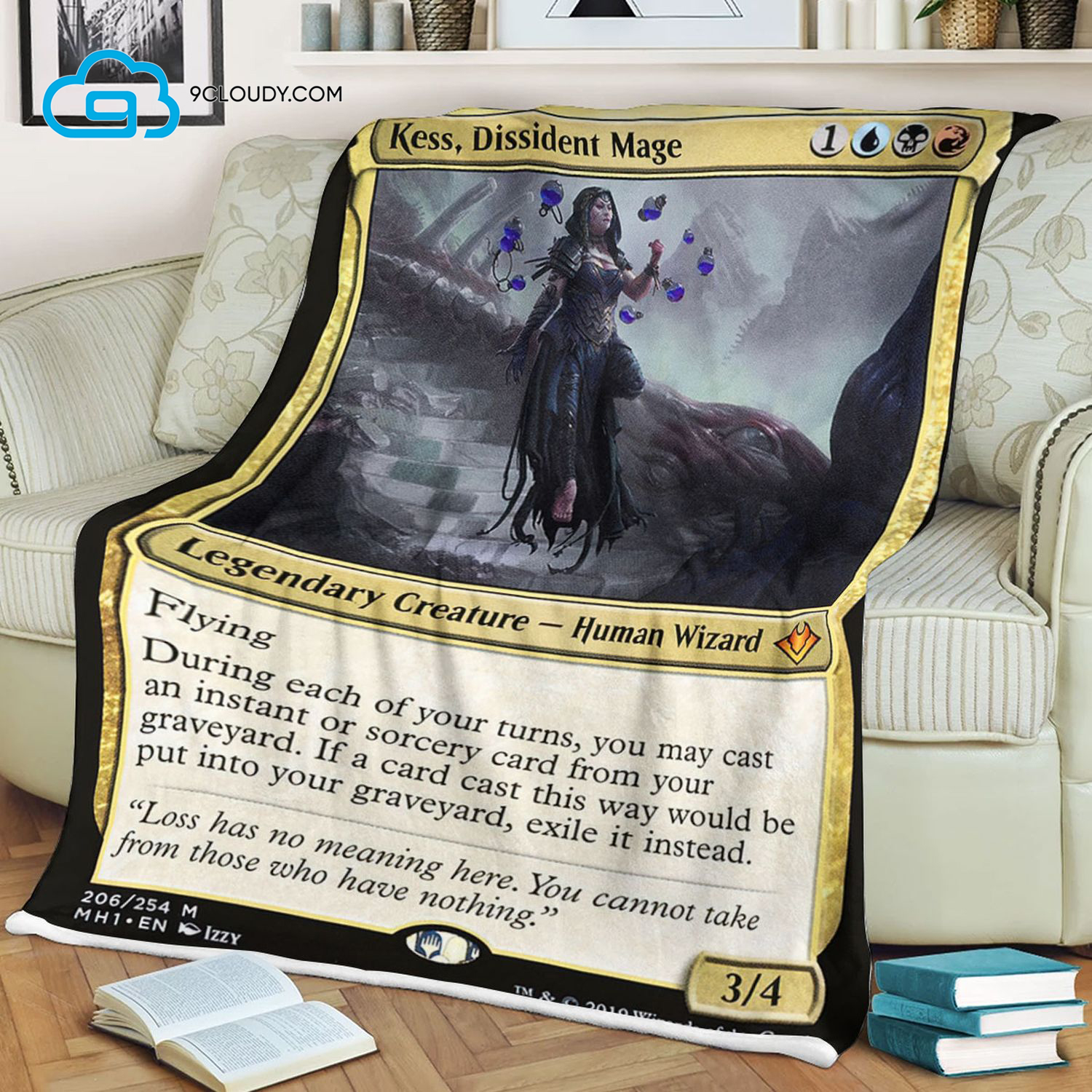 Game Magic The Gathering Kess Dissident Mage Blanket Game Magic The Gathering Kess Dissident Mage Blanket