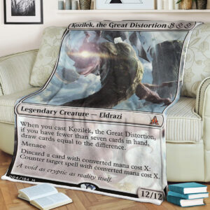 Game Magic The Gathering Kozilek The Great Distortion Sherpa Blanket