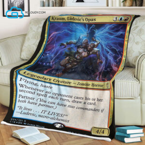 Game Magic The Gathering Kraum Ludevics Opus Blanket