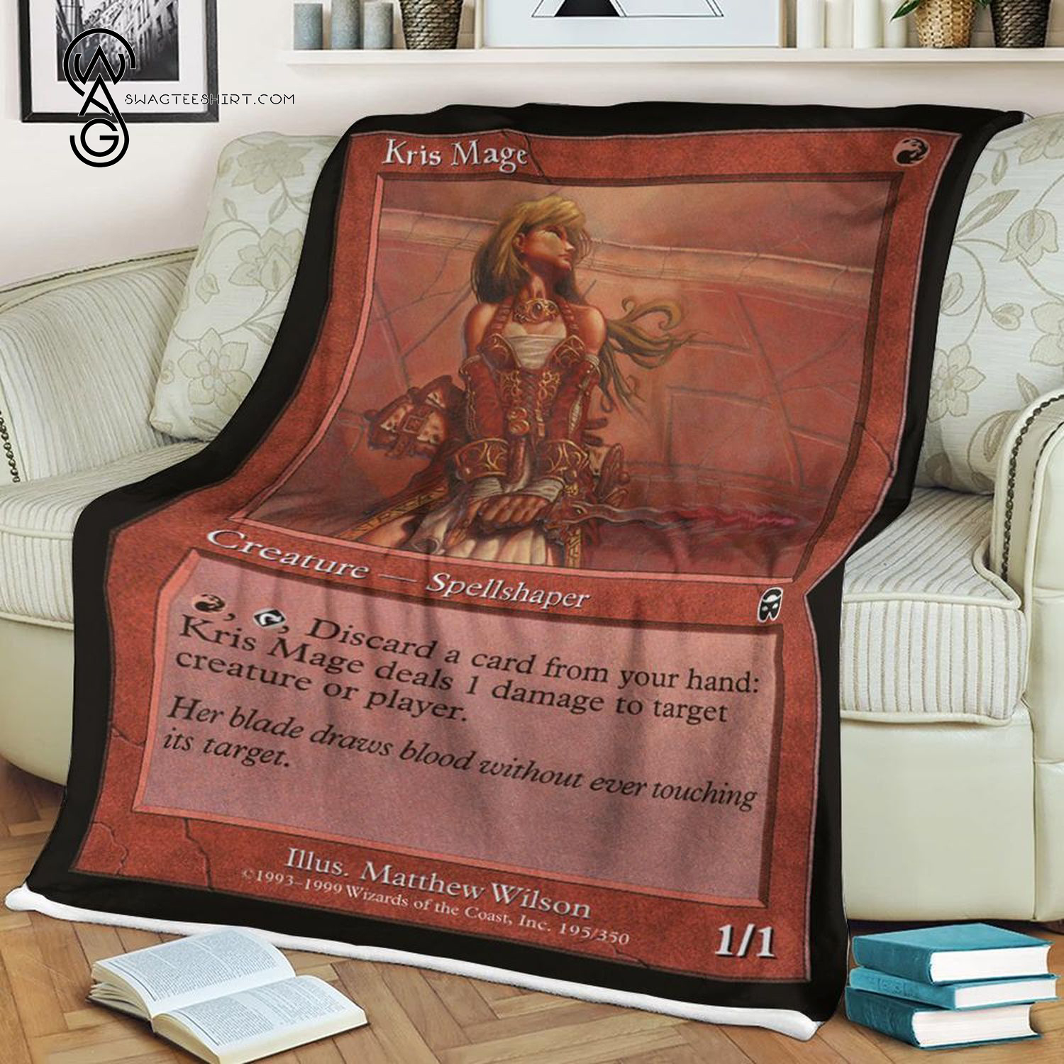 Game Magic The Gathering Kris Mage Blanket Game Magic The Gathering Kris Mage Blanket