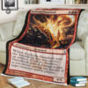 Game Magic The Gathering Kuldotha Flamefiend Blanket