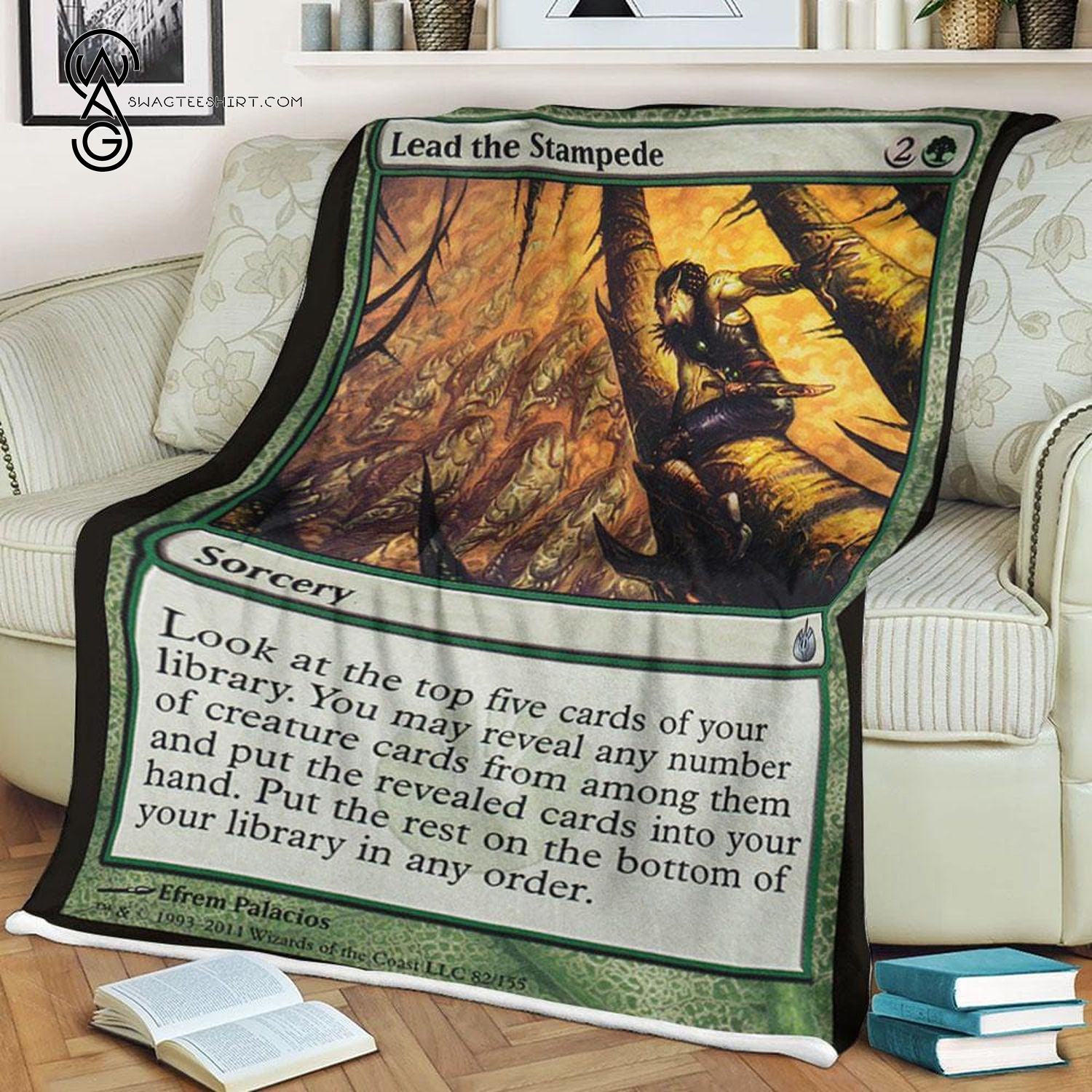 Game Magic The Gathering Lead The Stampede Blanket Game Magic The Gathering Lead The Stampede Blanket