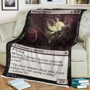 Game Magic The Gathering Liliana S Specter Sherpa Blanket