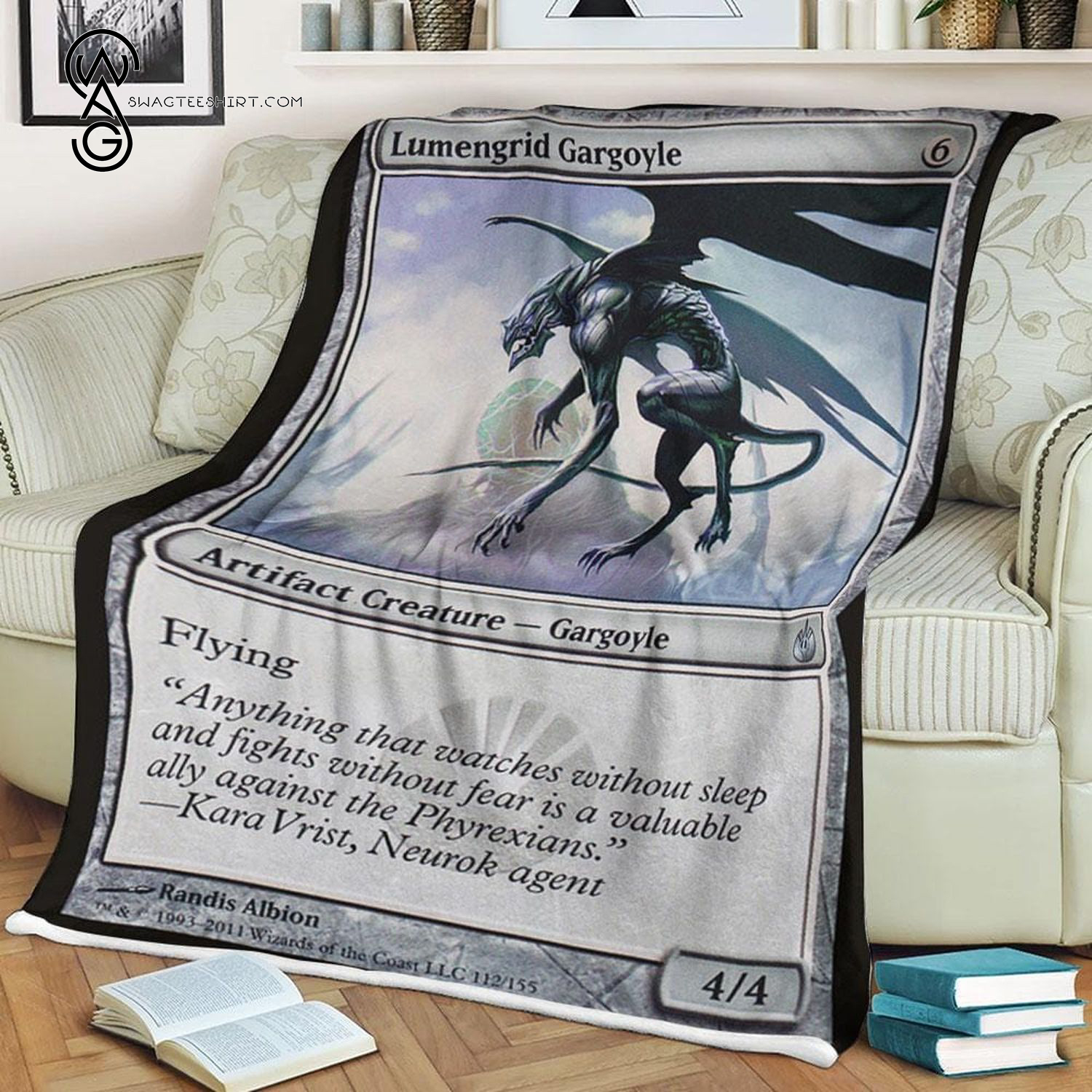 Game Magic The Gathering Lumengrid Gargoyle Blanket Game Magic The Gathering Lumengrid Gargoyle Blanket