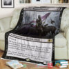Game Magic The Gathering M21 110 Liliana S Standard Bearer Fleece Blanket