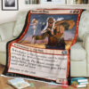 Game Magic The Gathering M21 132 Bone Pit Brute Fleece Blanket