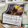 Game Magic The Gathering M21 14 Daybreak Charger Fleece Blanket