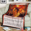 Game Magic The Gathering M21 149 Havoc Jester Fleece Blanket