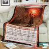 Game Magic The Gathering M21 150 Heartfire Immolator Fleece Blanket