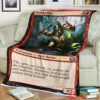 Game Magic The Gathering M21 155 Onakke Ogre Fleece Blanket