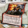 Game Magic The Gathering M21 160 Soul Sear Fleece Blanket