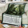 Game Magic The Gathering M21 181 Fierce Empath Fleece Blanket