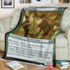 Game Magic The Gathering M21 187 Gnarled Sage Fleece Blanket
