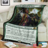 Game Magic The Gathering M21 191 Jolrael Mwonvuli Recluse Fleece Blanket