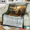 Game Magic The Gathering M21 192 Life Goes On Fleece Blanket