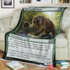 Game Magic The Gathering M21 202 Sabertooth Mauler Fleece Blanket